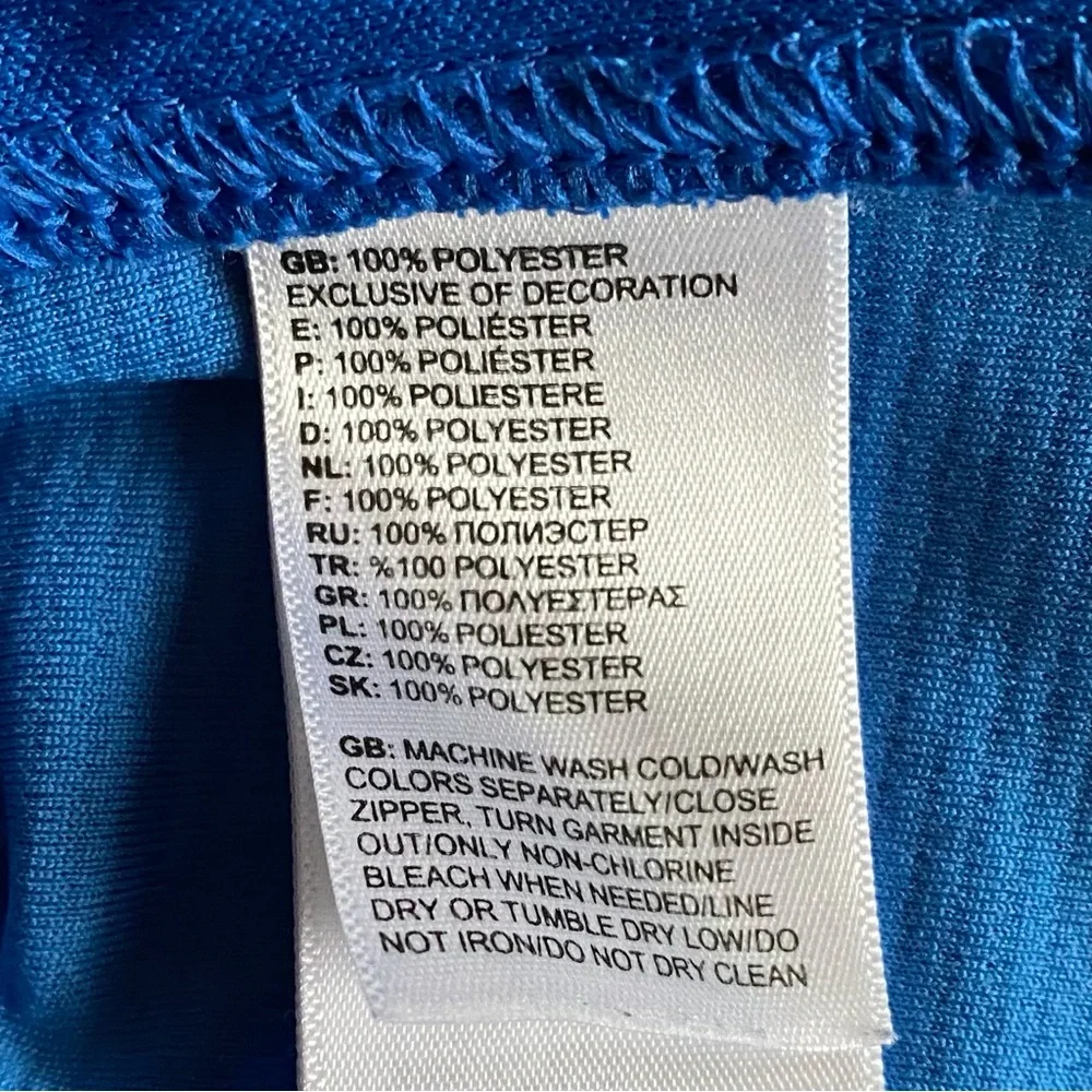 The North Face 1/4 Zip FlashDry Active Pullover Royal Blue Sport Run Men’s S